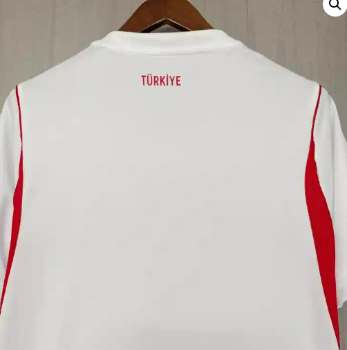 Camiseta Turquía Mundial 2026 - Segunda Equipación